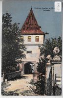 Schloss Laufen am Rheinfall - Schlosstor - Litho