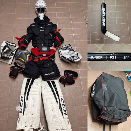 Ensemble complet JR Gardien Hockey 