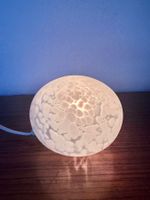 Lampe à poser Igor Paris verre moucheté vintage