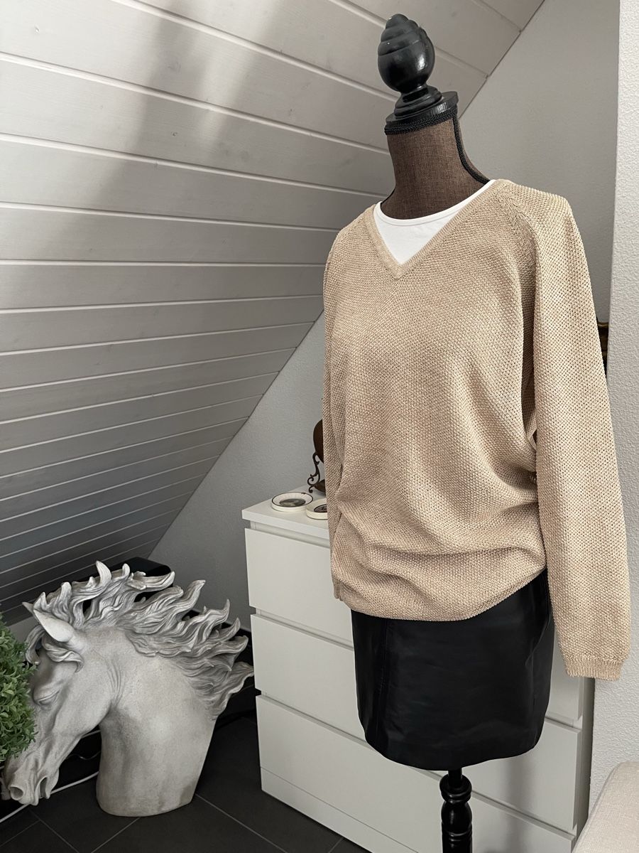 Massimo Dutti Maglioni & Felpe: Massimo Dutti Longpullover – Leinen Mix – Usato da Winkel venduto da Glamour-Style 5