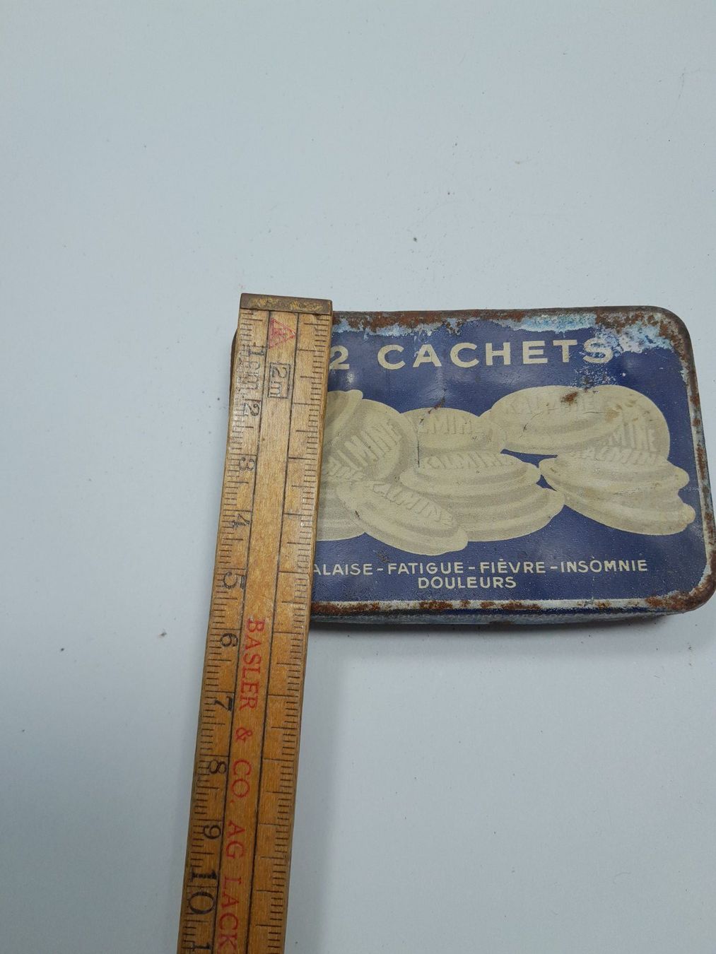 Barattoli: Vintage Blechdose - 12 Cachets – Usato da Männedorf venduto da Bel-view 7