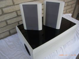 Jamo SAT 300 Lautsprecher-Set + SW 300 Subwoofer, top Zus...