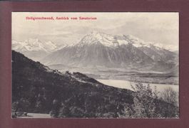 HEILIGENSCHWENDI - Ausblick vom Sanatorium - 1912