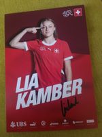 Lia Kamber - handsig. SFV Karte - Hopp Schwizz 🇨🇭⚽