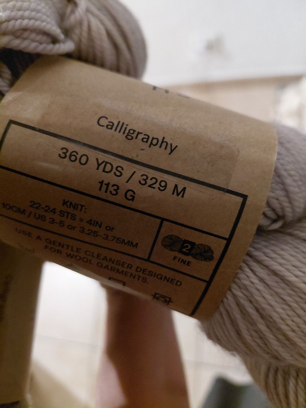Kordeln & Faden: Laine Pashmina MadelineTosh Calligraphy – Neu und originalverpackt aus conthey von Sarahaude1 3
