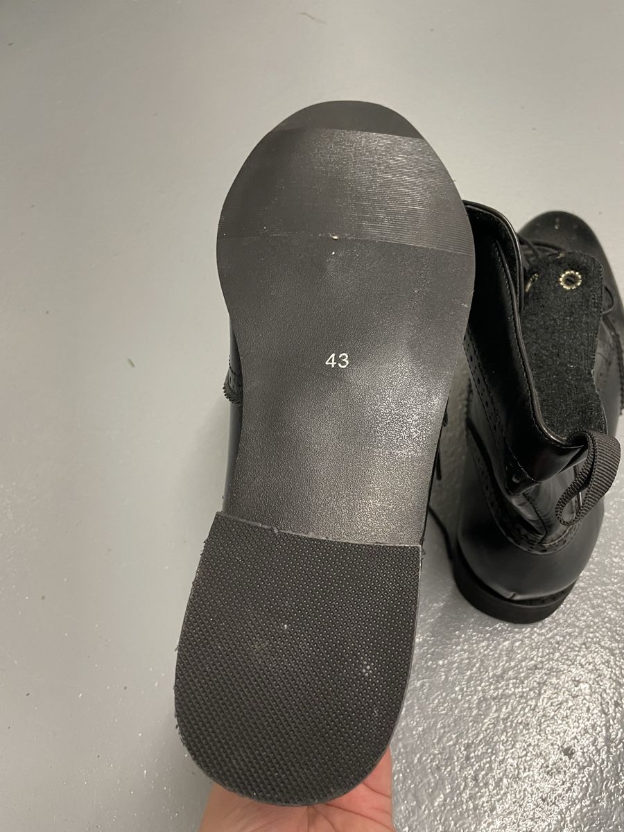 Scarpe da uomo: Schwarze Lederschuhe, Grösse 43 – Nuovo (secondo la descrizione) da Niederglatt ZH venduto da ctulimp 3