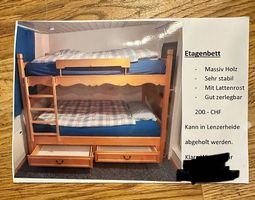 Echtholz Etagenbett