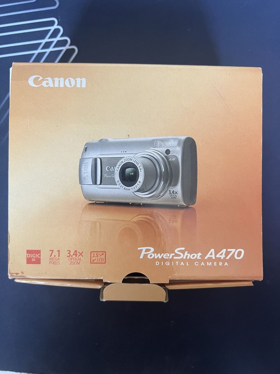 Canon Appareil photo: Canon PowerShot A470 Digital Camera Silver 7.1 Megapixels – D'occasion à Winterthur par jac_7vpy 3