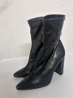 Bottines New Yorker noir talon haut taille 39 état neuf