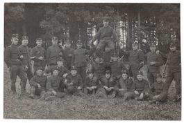 Soldatengruppe um 1910, verm. Bataillon 44