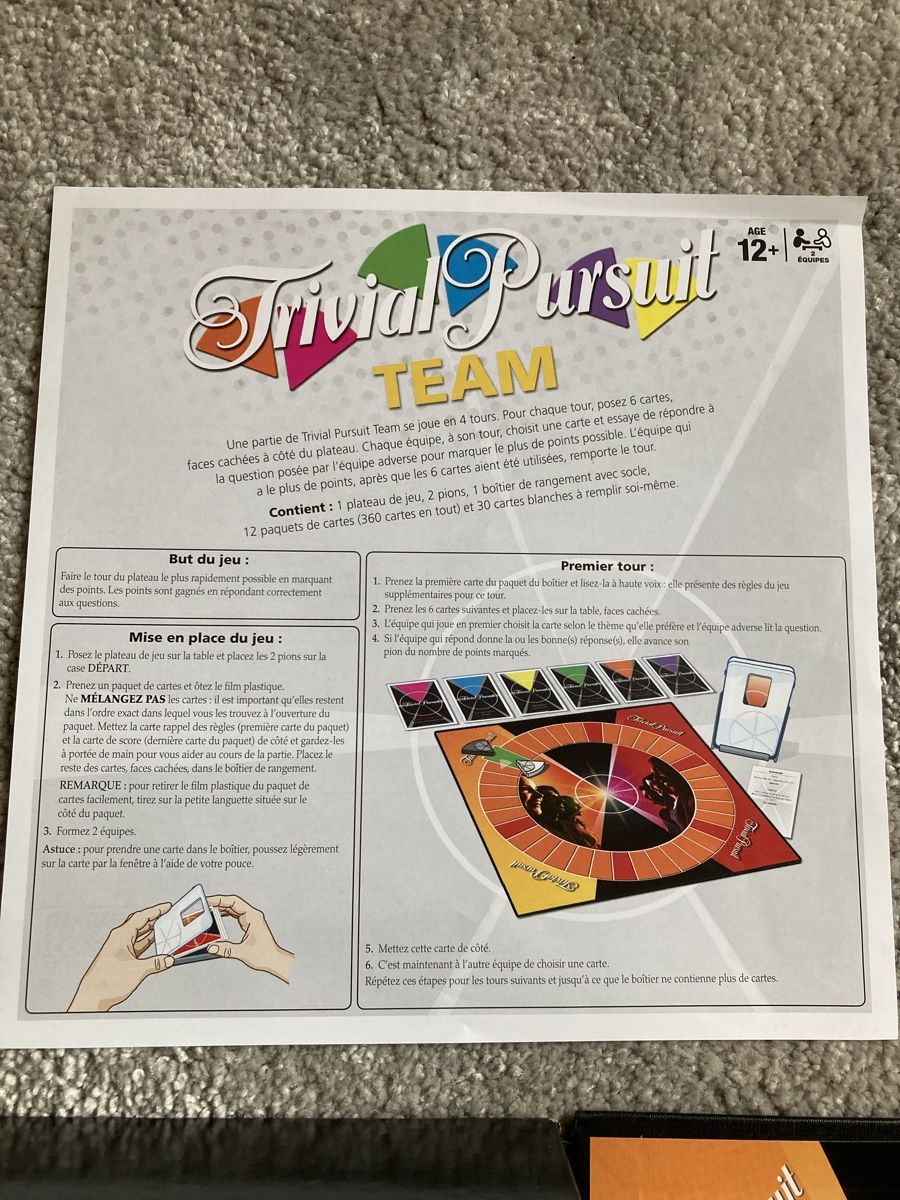 Spiele: Trivial Pursuit neuf édition Team – Neu und originalverpackt aus Ardon von hel_2sxp 2