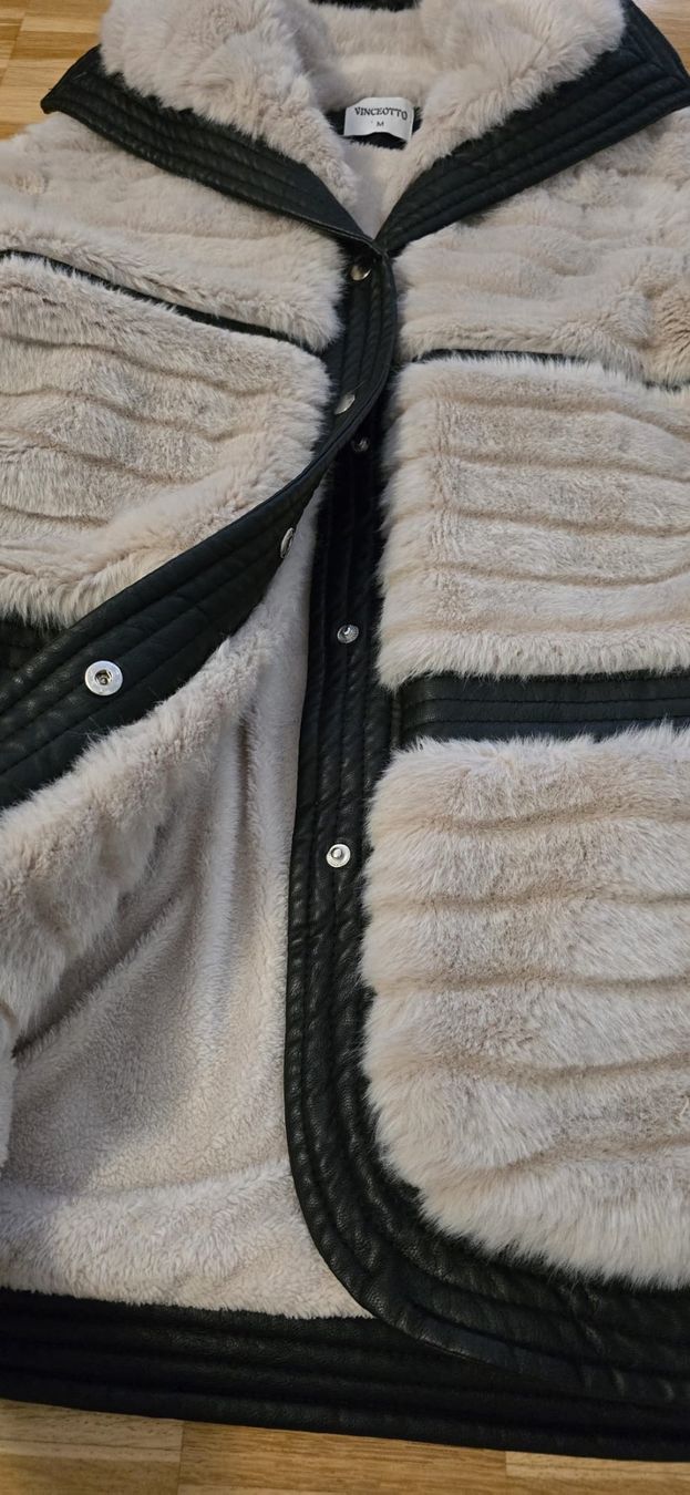 Cappotti: Pelz Look Mantel Grosse M – Usato da Basel venduto da Galia2000 1