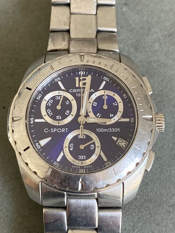 Certina c sport outlet chronograph