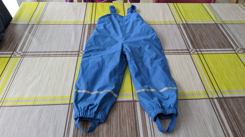 gefütterte Matschhose / Regenhose blau 98/104 Kaufen auf Ricardo