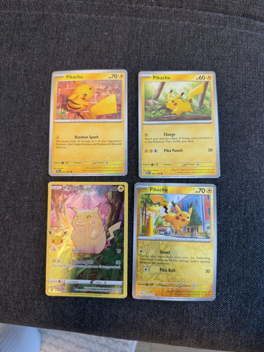 Pokémon Sammelbilder & Trading cards: Pokémon Pikachu Karten – Gebraucht aus Liestal von arl_6tv7