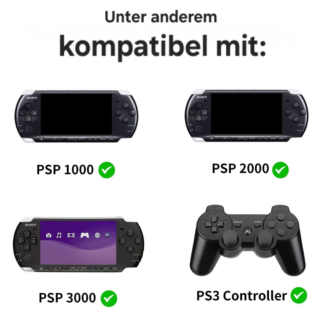 Sony Console: USB Kabel für Sony PS3 Controller / Playstation 3 DualShock – Nuovo e nell'imballaggio originale da Uster venduto da -FPS- 1