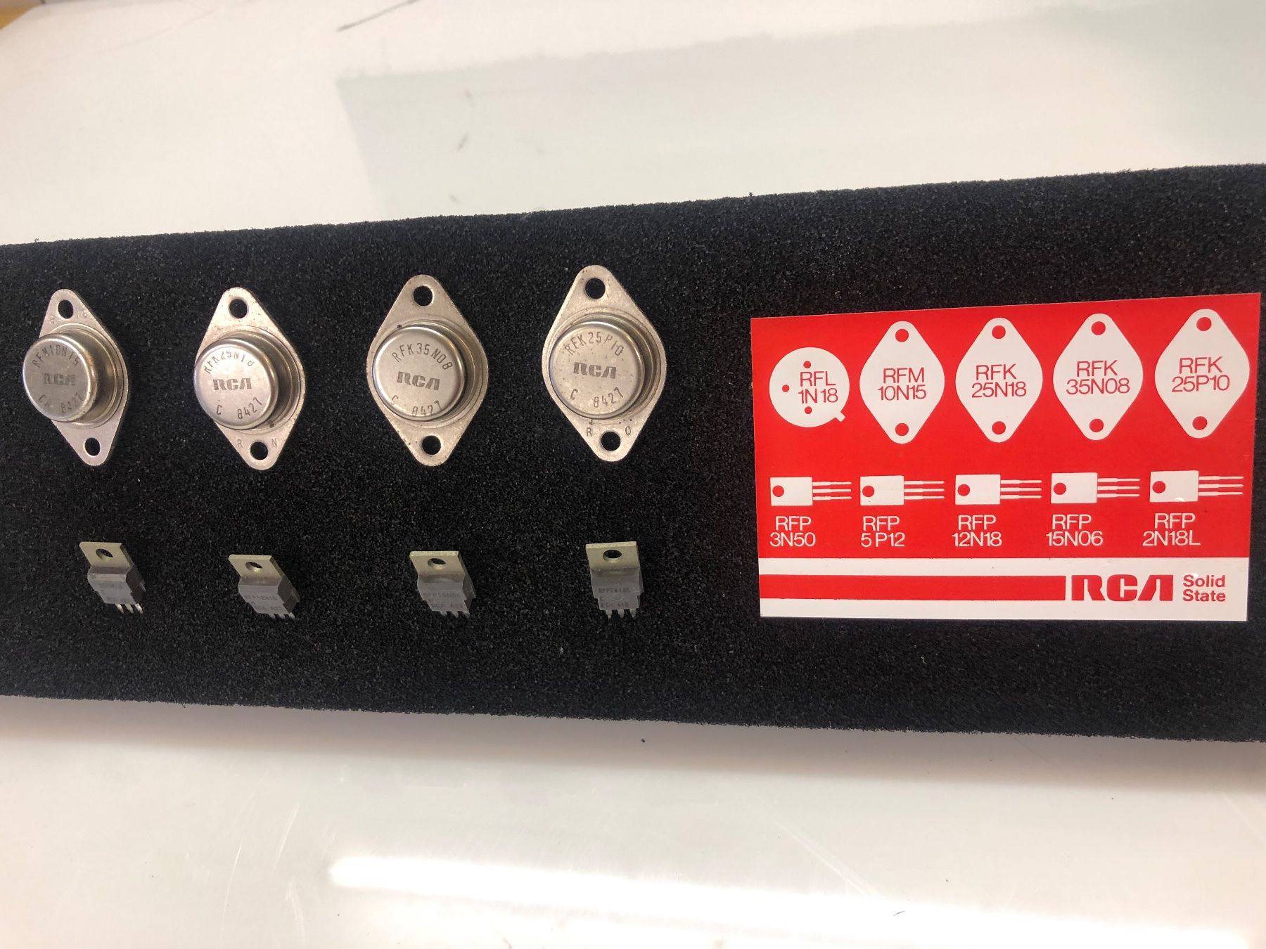 Componenti elettronici: Diverse RCA Power MOSFET – Nuovo (secondo la descrizione) da Neerach venduto da Arbimus 5