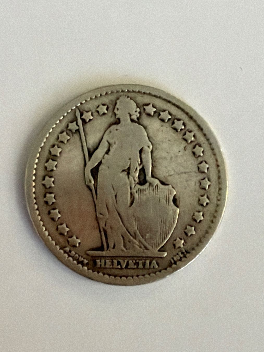 Alle Münzen: 1.- silber 1906 (54) – Gebraucht aus Bonstetten von juliestore 1