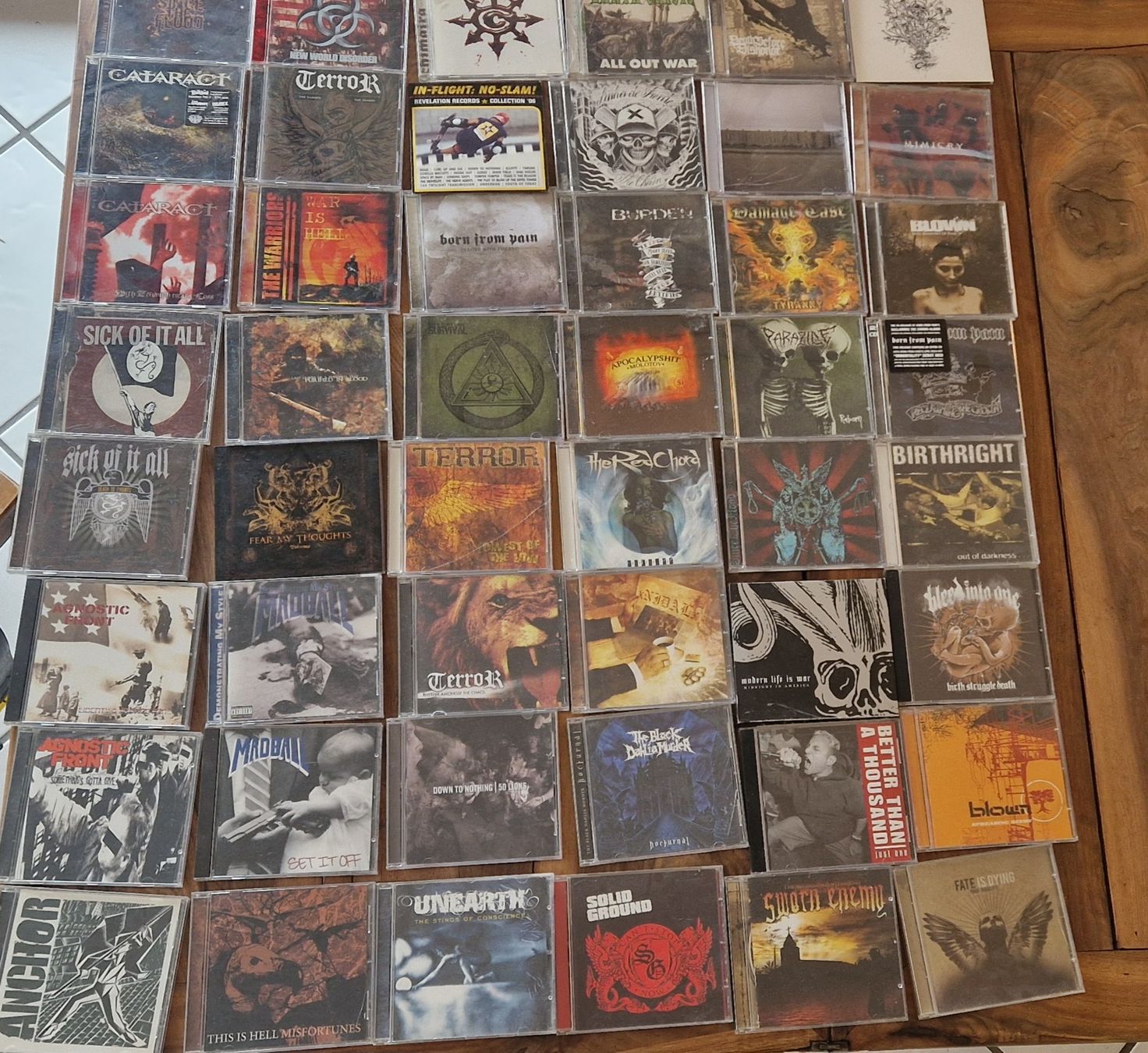 CD: Metal und Hardcore CD Sammlung zu verkaufen – Usato da Winterthur venduto da ClaudioClaud