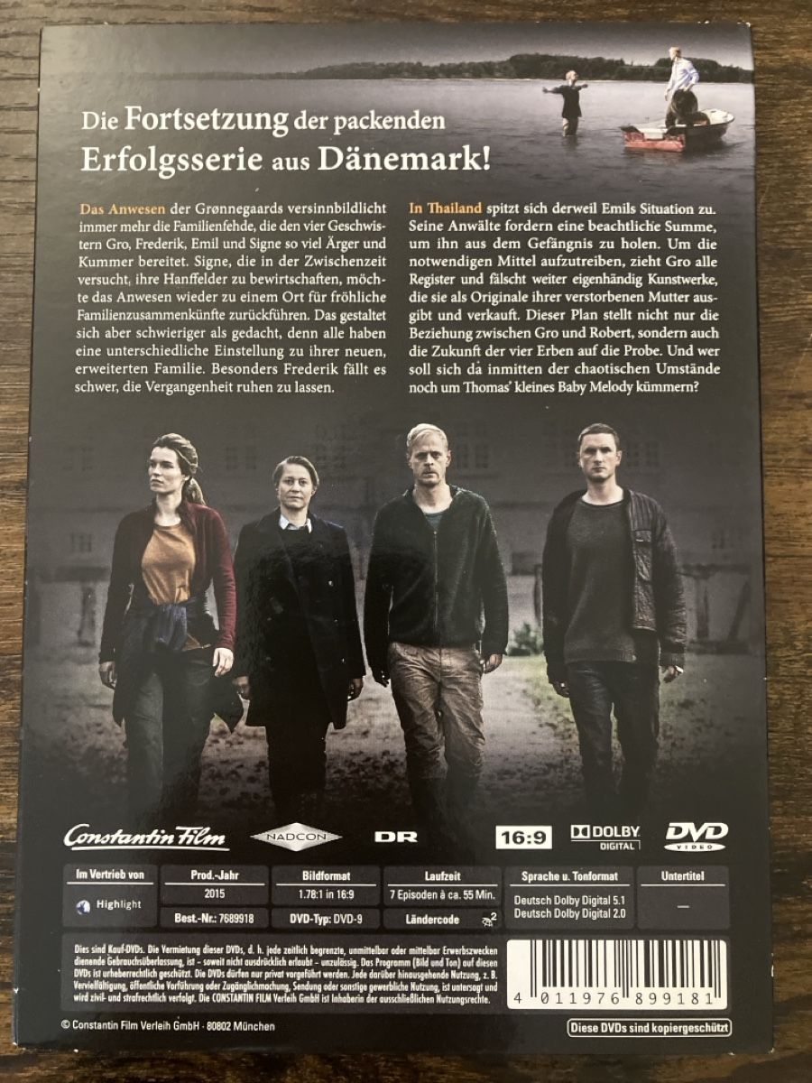 Tutti i DVDs: Die Erbschaft Staffel zwei DVD – Usato da Glarus venduto da Jhuber78 1