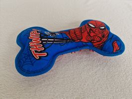 Hunde Spielzeug Knochen - Spiderman - wie neu