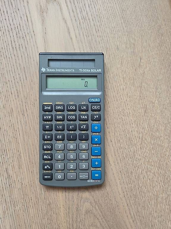 Texas Instruments Calcolatrici tascabili: Texas Instruments TI-30xa Solar / Versand: 1Fr. – Usato da Ennetbürgen venduto da Riwemogmbh