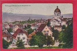 ZÜRICH GEGEN WESTEN VON DER BERGSTRASSE AUS, 24.6.1917