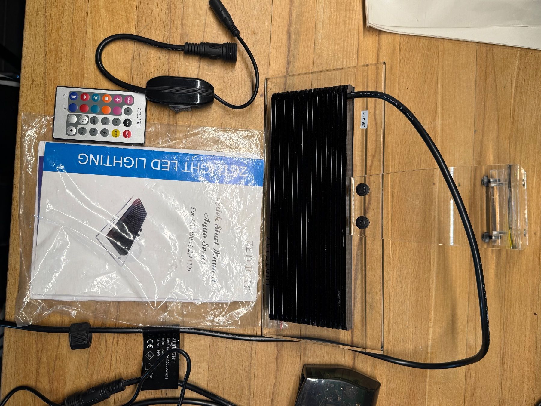 Lampes: ZETLIGHT Quick Start Manual Aqua Serie – D'occasion à Pfäffikon ZH par dan_xs7t 5