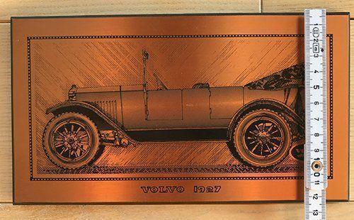 Insegne: Volvo 1927 Kupferstich – Usato da Unterramsern venduto da Havana01 2
