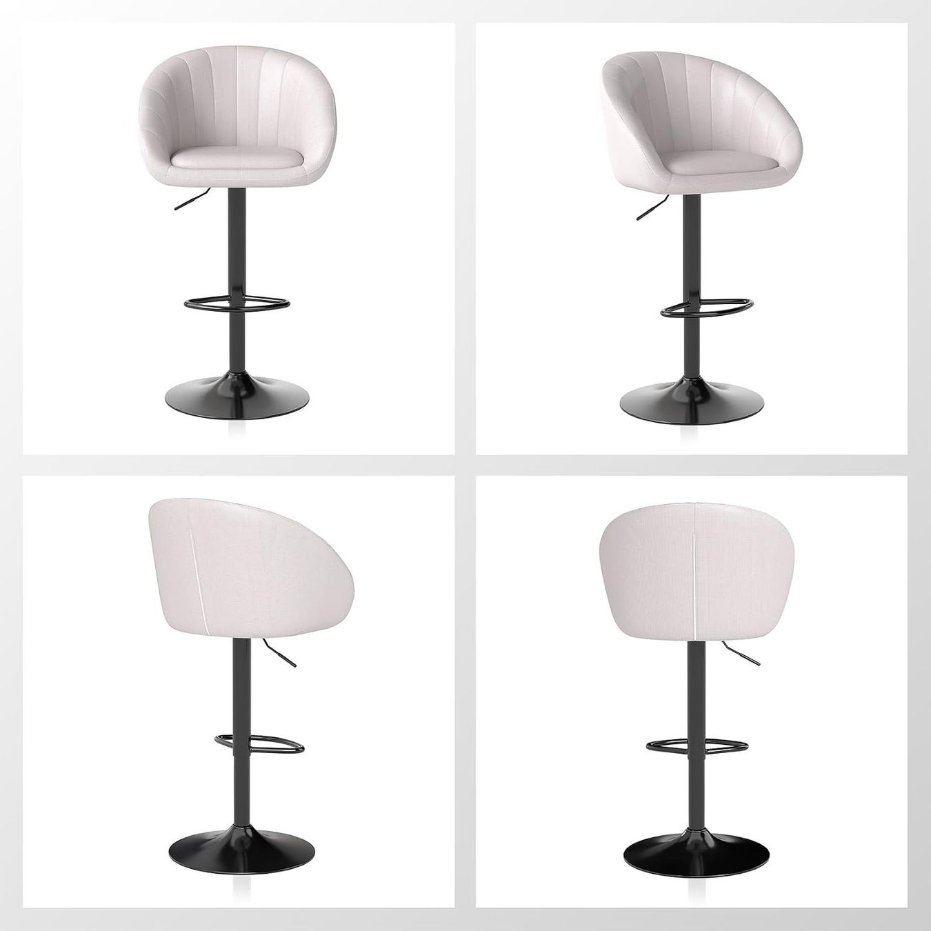 Sgabelli: Barhocker 4er Set höhenverstellbar Beige – Nuovo e nell'imballaggio originale da Schaffhausen venduto da che_p9xl 7