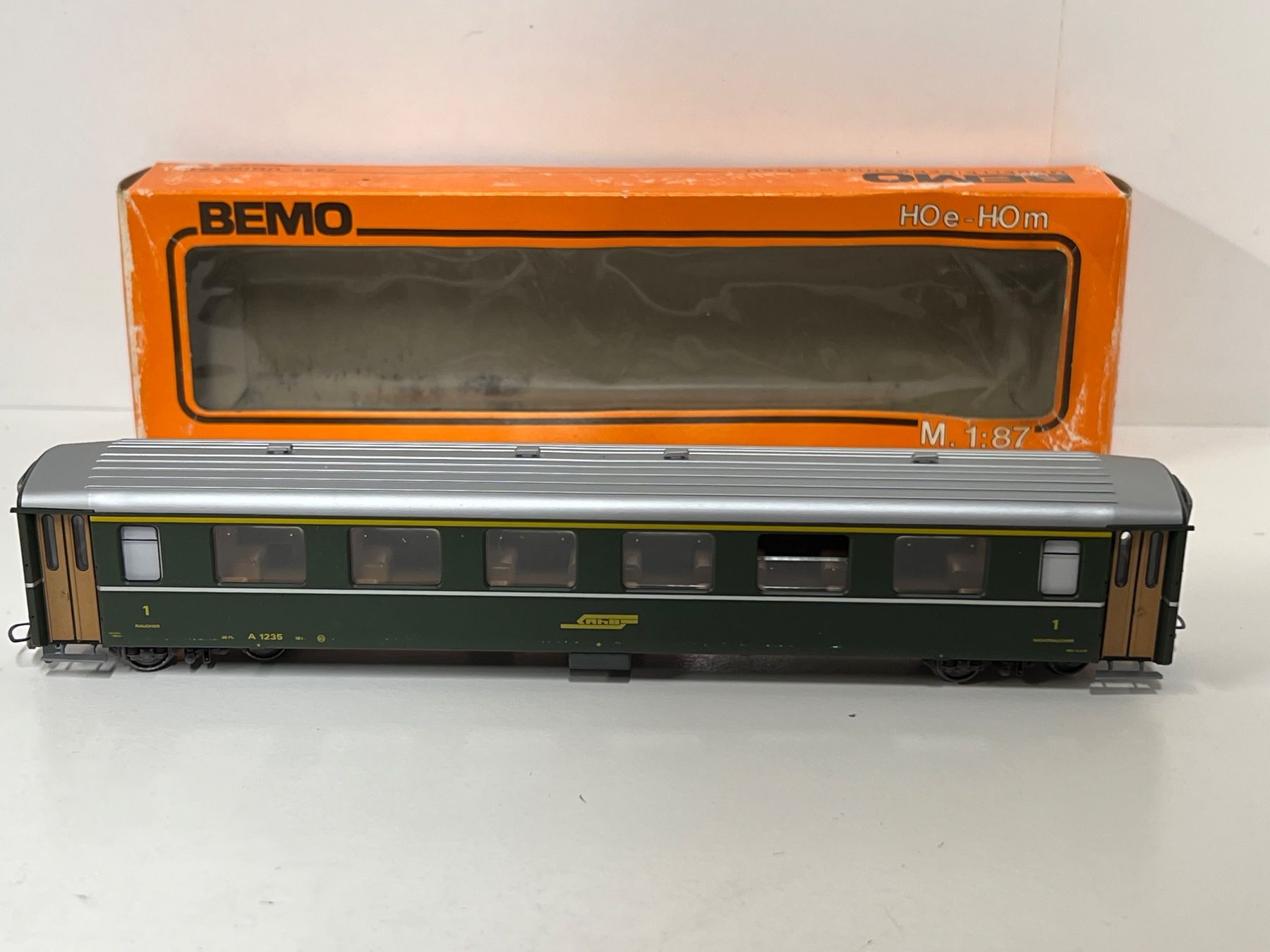 Bemo Modellini di ferrovie: Bemo A 1235 RhB H0m – Usato da Neuenhof venduto da ludovicco 1