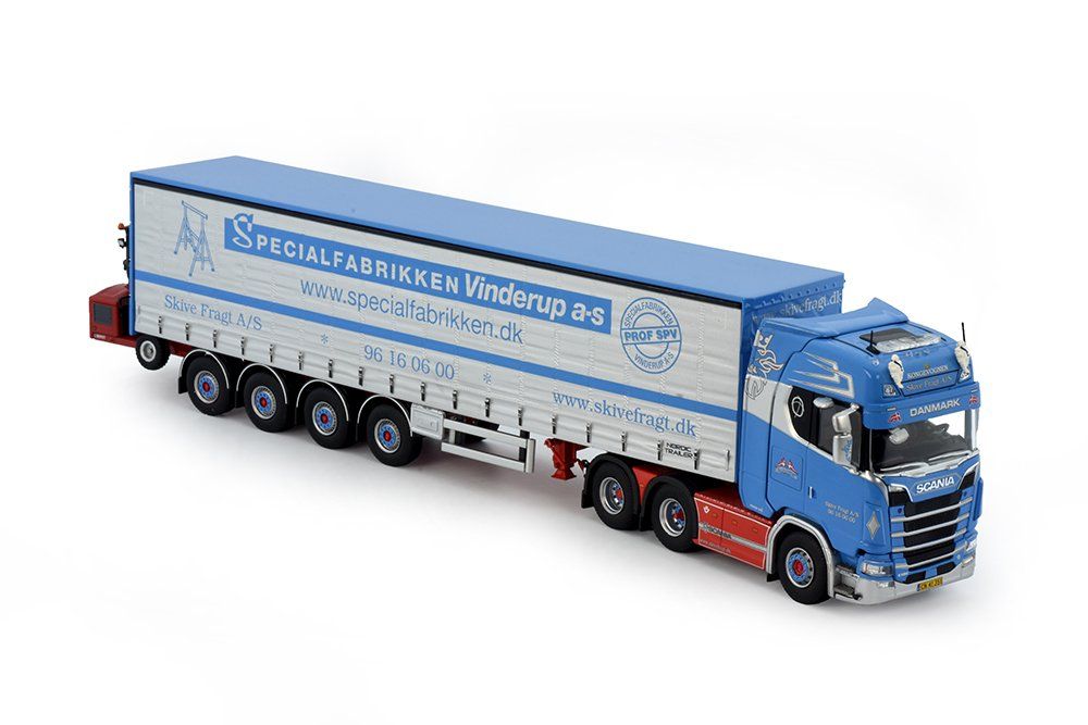 Tekno Kit di modellismo & Modellini statici: Tekno 77011 Scania Skive Fragt – Nuovo e nell'imballaggio originale da Dagmersellen venduto da FBM-Bacheli 3