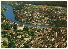 SCHAFFHAUSEN Flugaufnahme