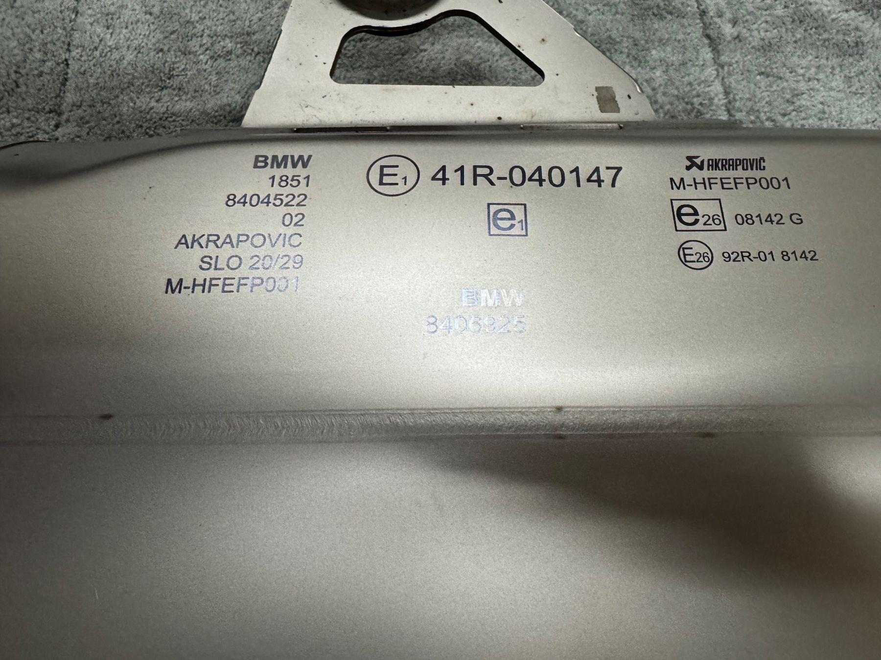 BMW Échappements: Akrapovic Schalldämper BMW 1250 GS – D'occasion à Bolken par Mferrari13 1