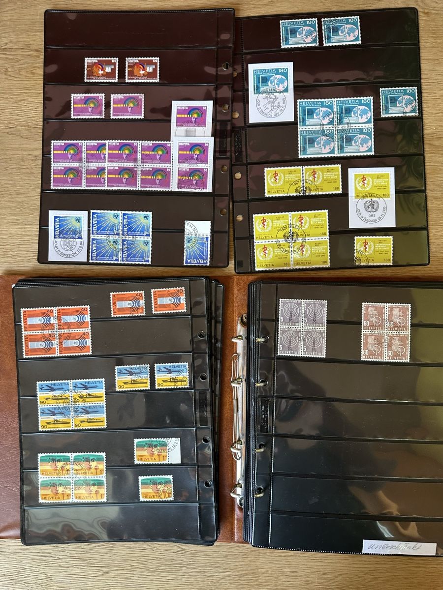 Tous les timbres: Schweiz - grosse Ämter Sammlung auf 44 Seiten im gut erhalte – D'occasion à Schmitten / FR par Samsara169 5