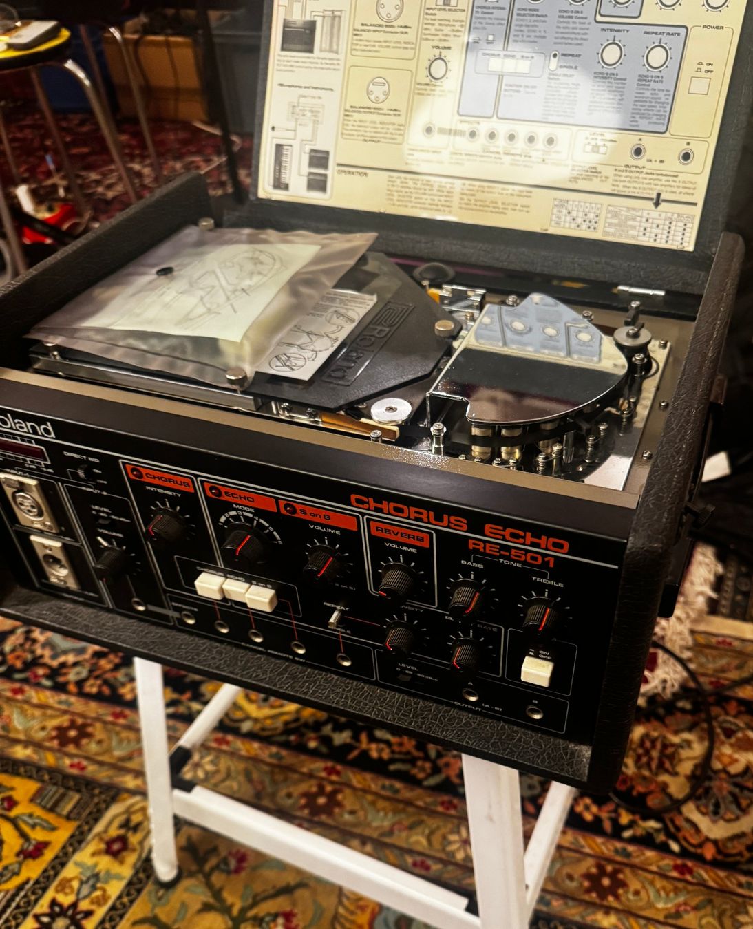 Roland Strumenti musicali: Roland Chorus Echo RE-501 – Usato da Genève venduto da Symphonykid 2