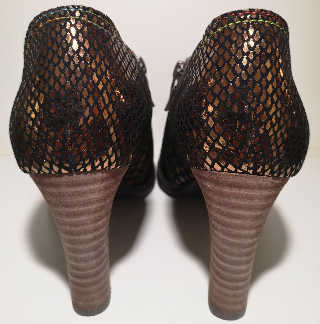 Scarpe da donna: Retro Stiefeletten Gr. 39 - Spendenaktion – Nuovo (secondo la descrizione) da Unterkulm venduto da Beljasch 4