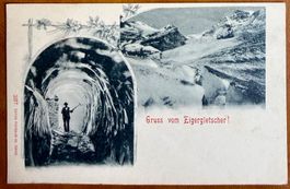 Jungfrau - Eigergletscher - Litho Antik