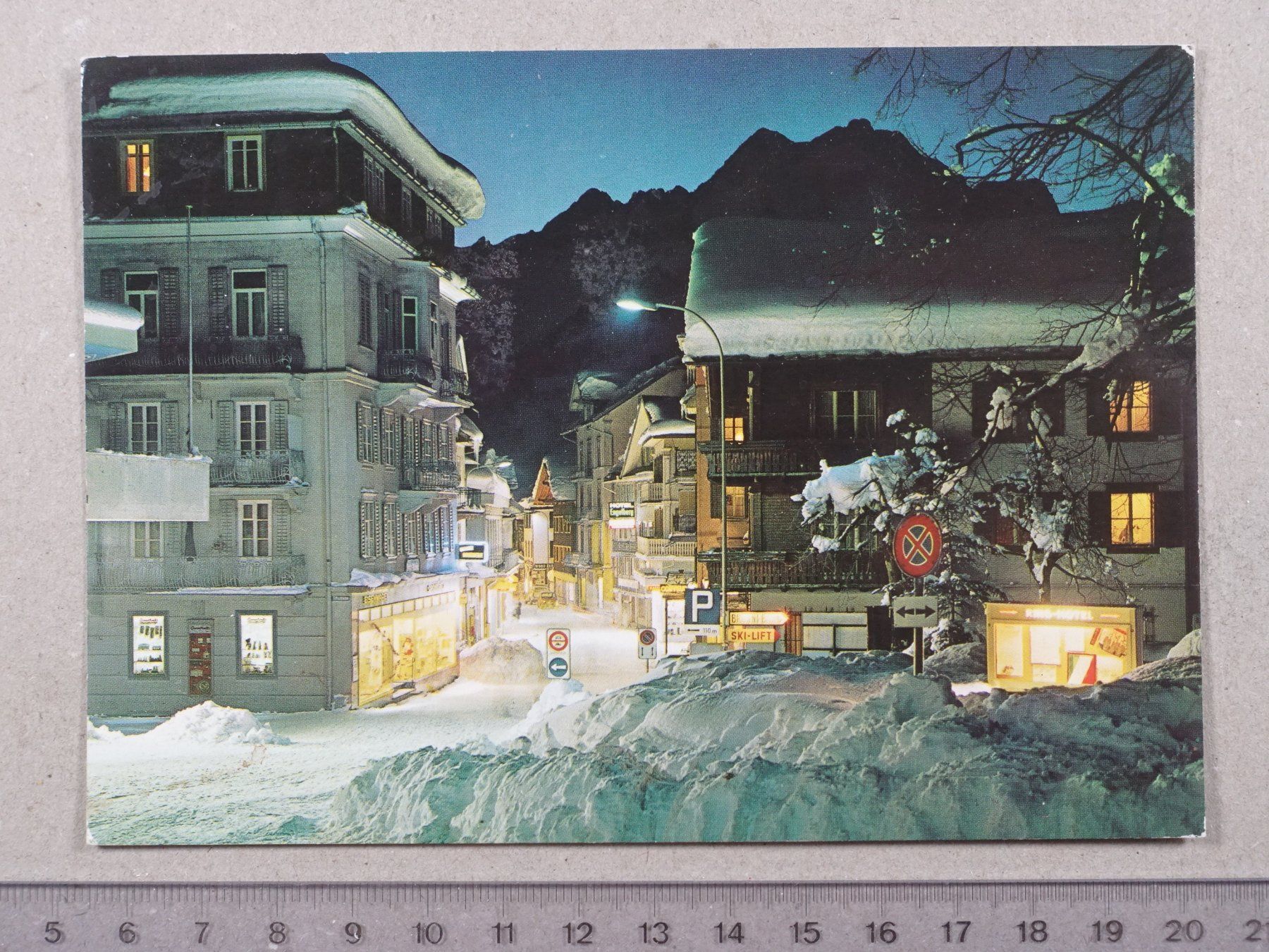 Cartoline postali: Engelberg, 1990 – Usato da Lenzburg venduto da fh1