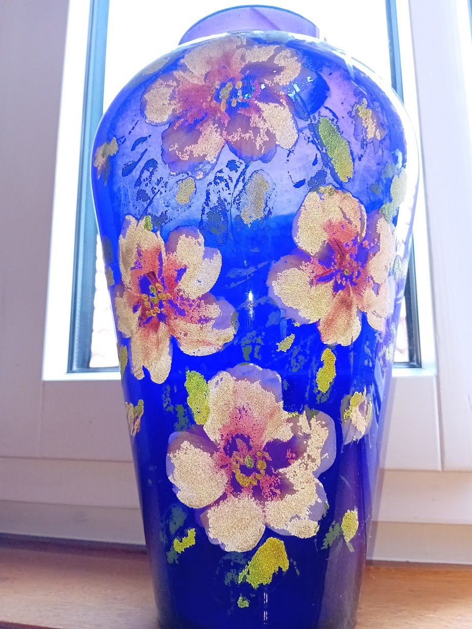 Vasi & Recipienti: Baue Glasvase mit Blumenmuster – Usato da Wolfhausen venduto da cmos101 3