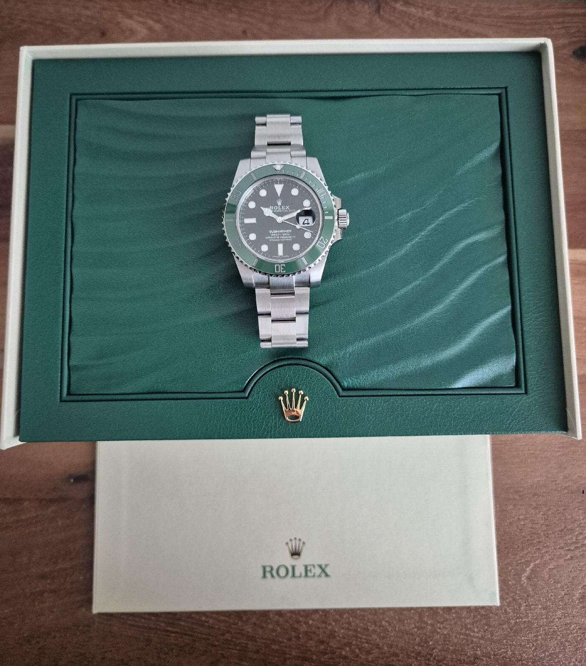 Rolex Uhren: Rolex Submariner Date 11610LV Hulk – Gebraucht aus Zürich von Dalema13 2