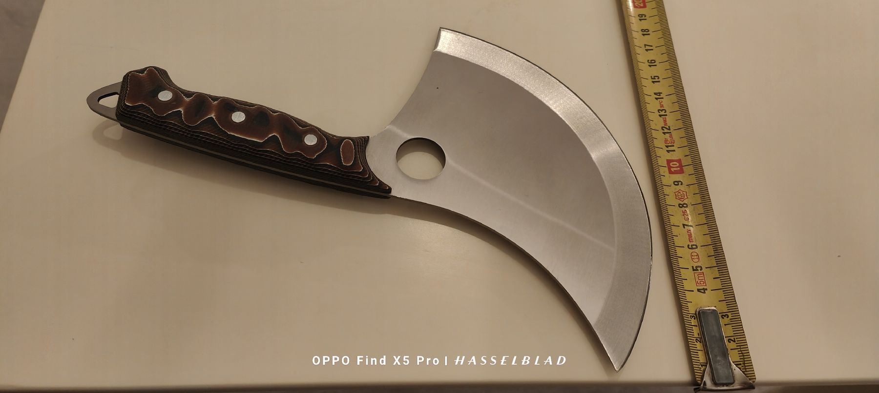 Küchenmesser: Mondförmiges Hackmesser, neuwertig! – Neu und originalverpackt aus St. Margrethen SG von Duezenli61 5