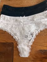 4x String-Tanga-Unterwäsche-Spitzen-Sexy- Grösse M