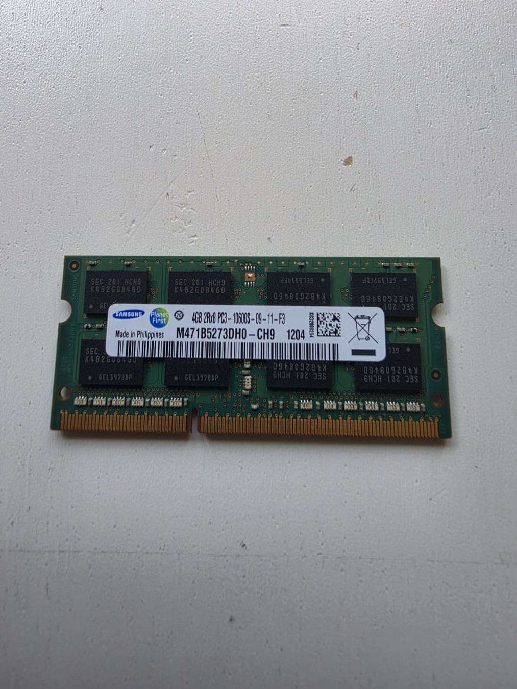 Samsung Mémoires / RAM: 4GB DDR 3 RAM Samsung Laptop – D'occasion à Feusisberg par luk_5zkg