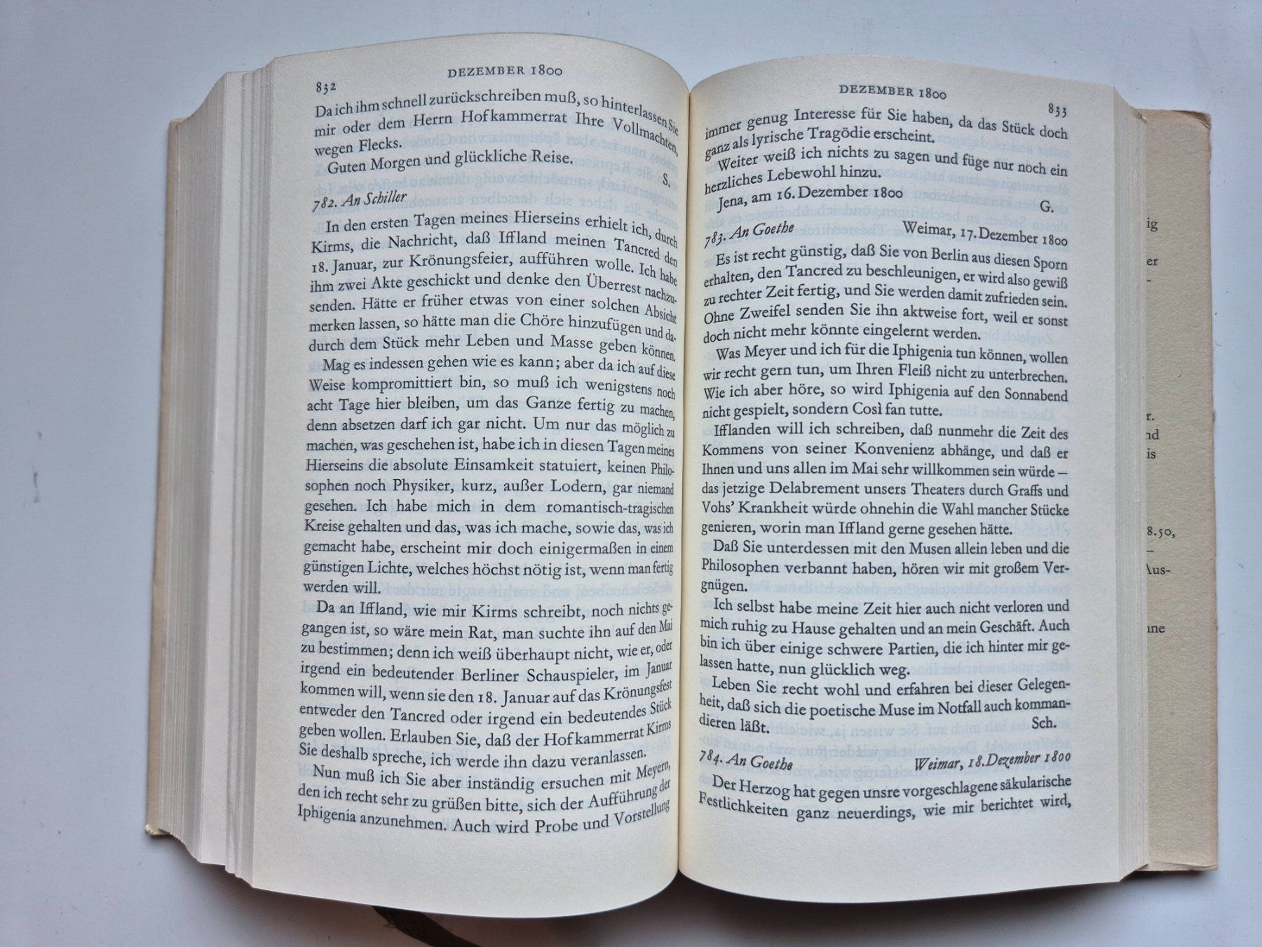 Libri: Goethe  -   Schiller   1949 – Usato da Niederweningen venduto da Obson 3