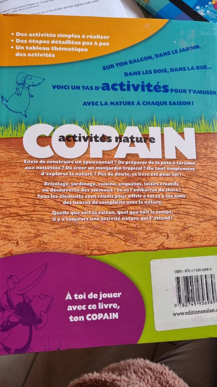 Libri: Livre d'activités nature – Usato da Corbeyrier venduto da Lalaland99 1