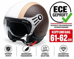 Jethelm, Rollerhelm Grösse XL (ECE R 22-06) geprüft NEU!!!