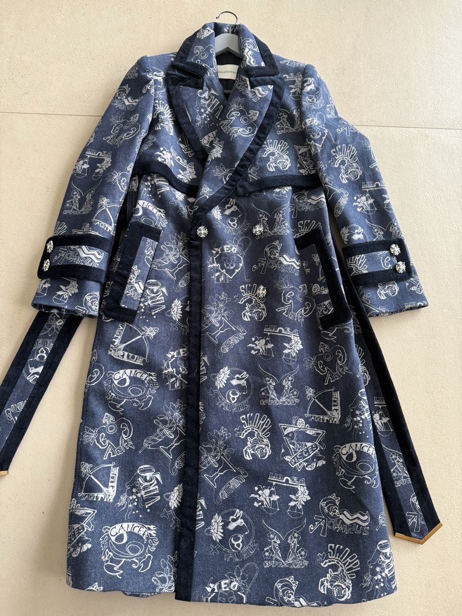 Zimmermann Cappotti: Zimmermann “kaléidoscope” jeans coat NEW – Nuovo e nell'imballaggio originale da Cologny venduto da sab_xh7v 1