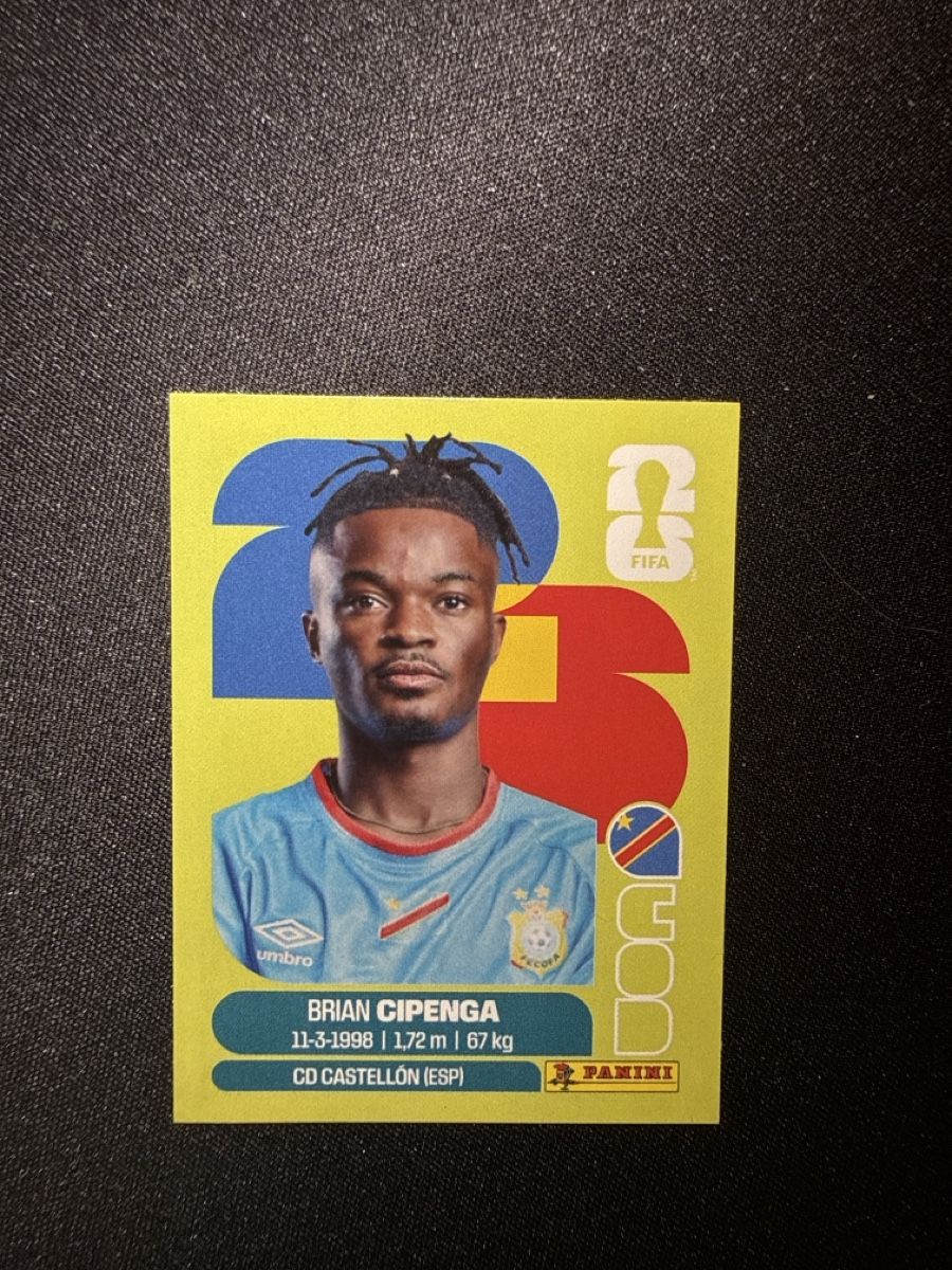 Panini Carte collezionabili: COD 17 - Brian Cipenga / Panini FIFA World Cup 2026 Sticker – Nuovo (secondo la descrizione) da Lyss venduto da elm_66m6