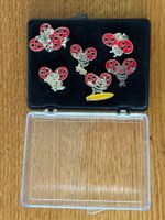 5 Marienkäfer Pins, Glücksbringer, Anstecker, Top Zustand!